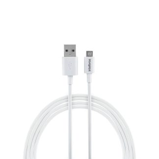 Cabo USB-A para Micro USB de 1,2m em PVC Branco EUAB 12PB Intelbras