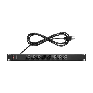 Protetor Eletrônico com 8 Tomadas para Rack EPR 208 Intelbras