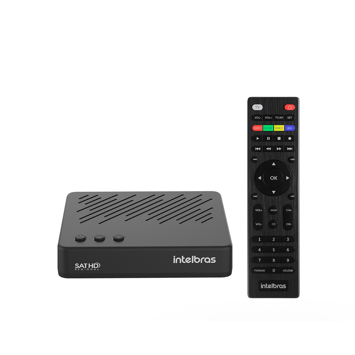 KIT Parabólica Digital Intelbras SAT 800 (Banda KU)
