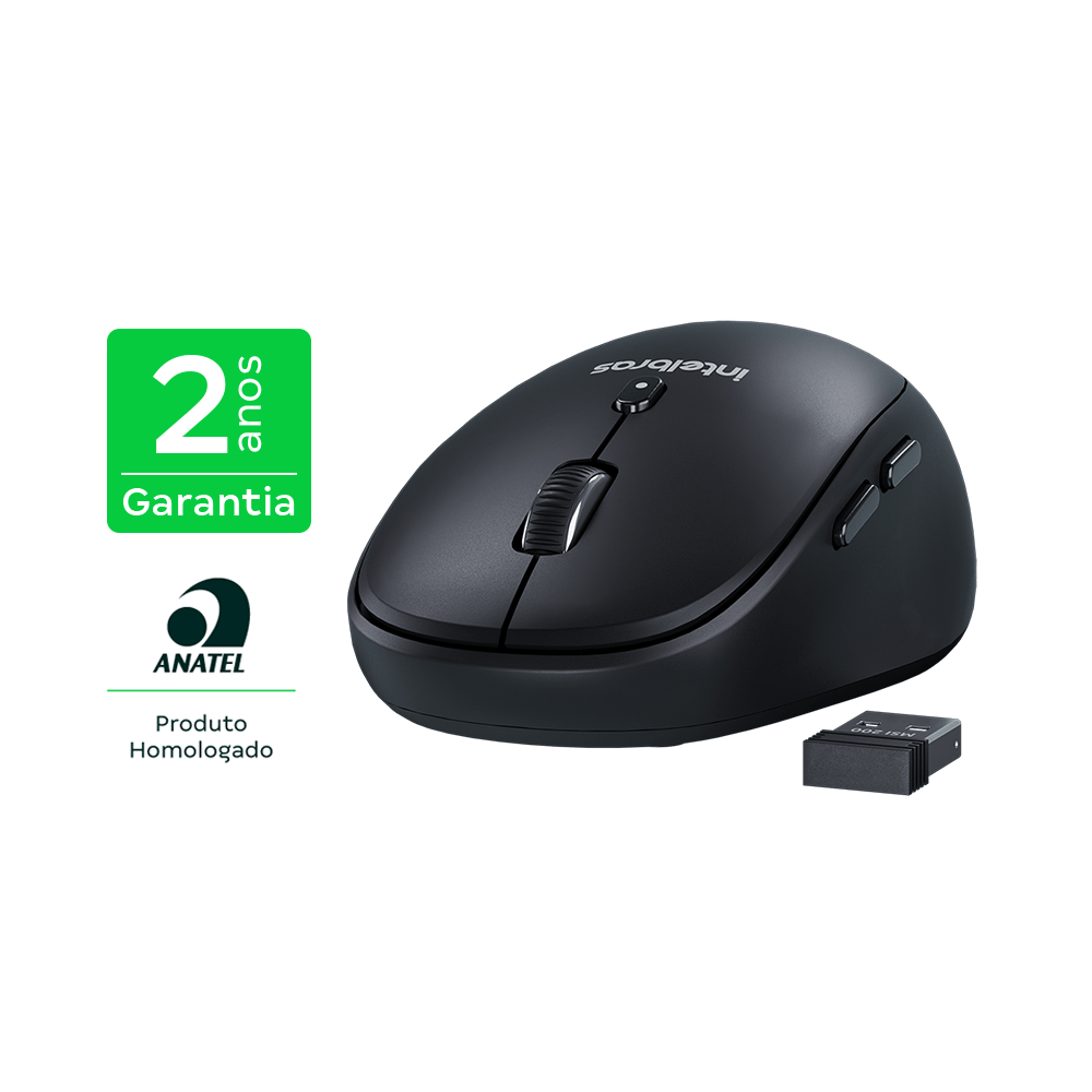 Mouse sem Fio MSI200 Sem Fio Intelbras