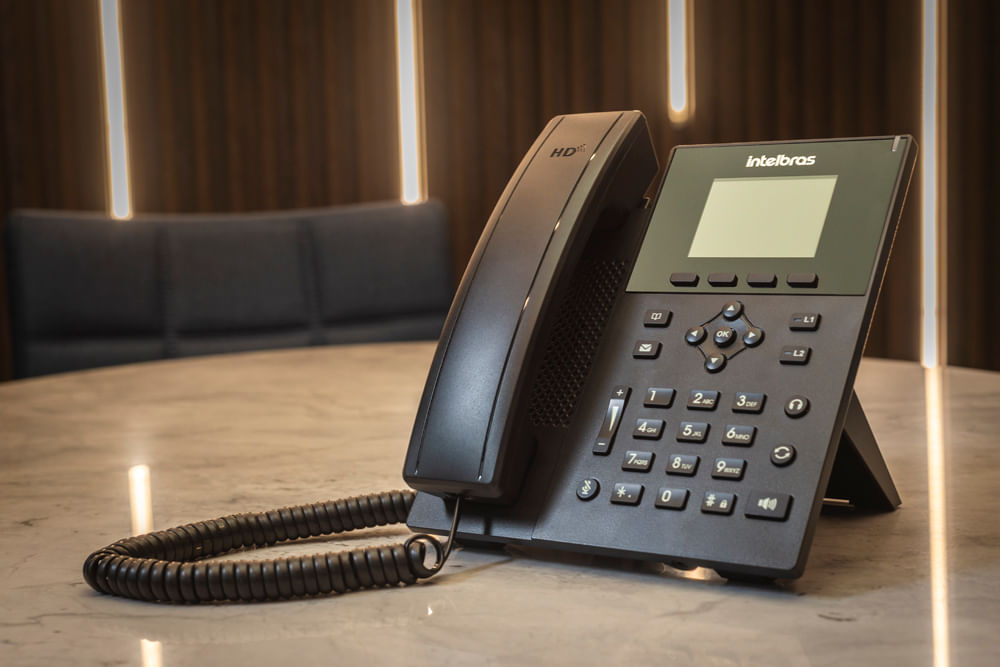 Telefone IP V5501 Preto Intelbras