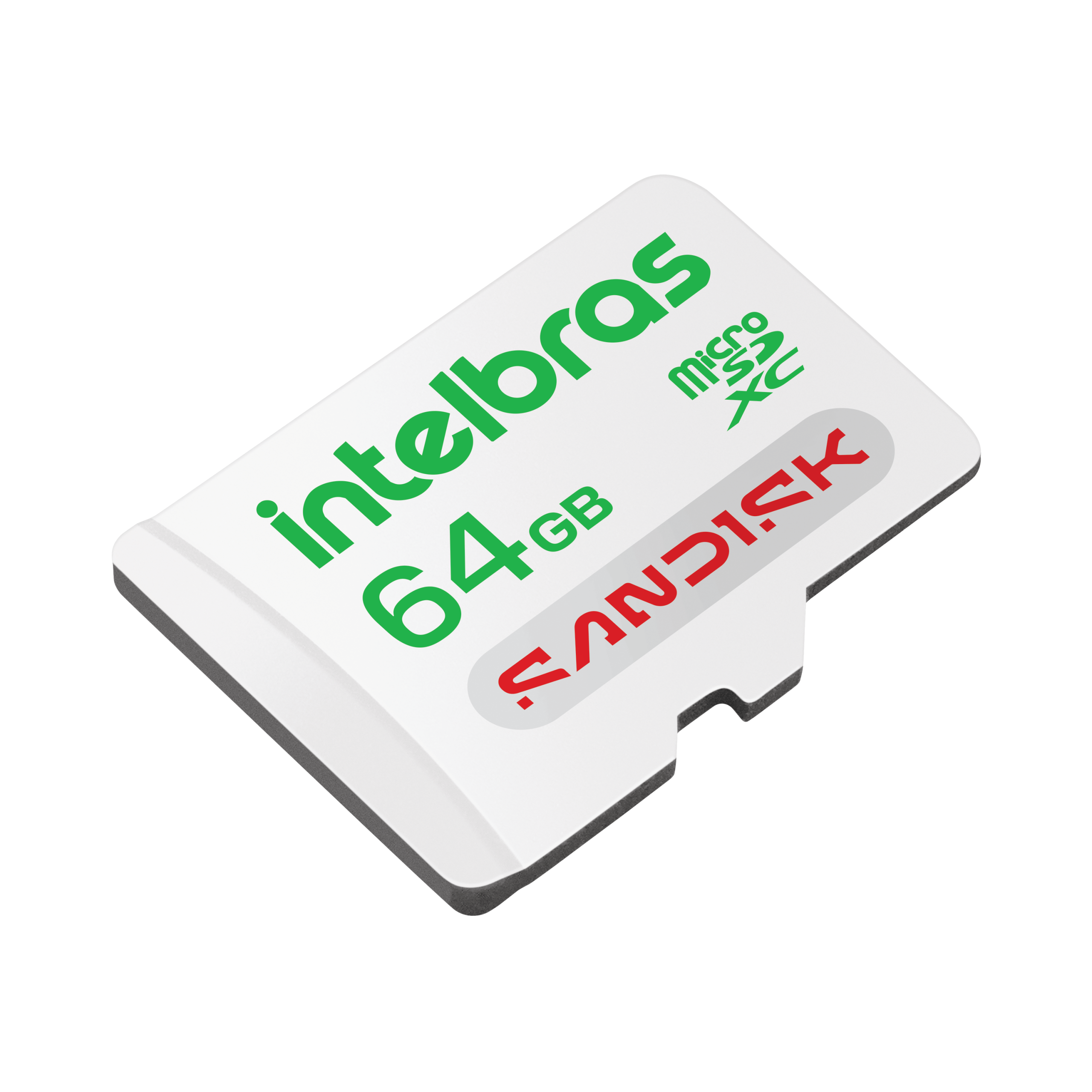 Cartão de Memória Micro SD 64GB Intelbras - Sandisk