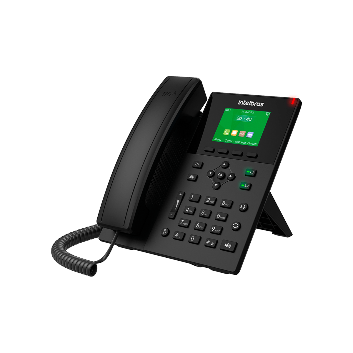 Telefone IP V5501 Preto Intelbras