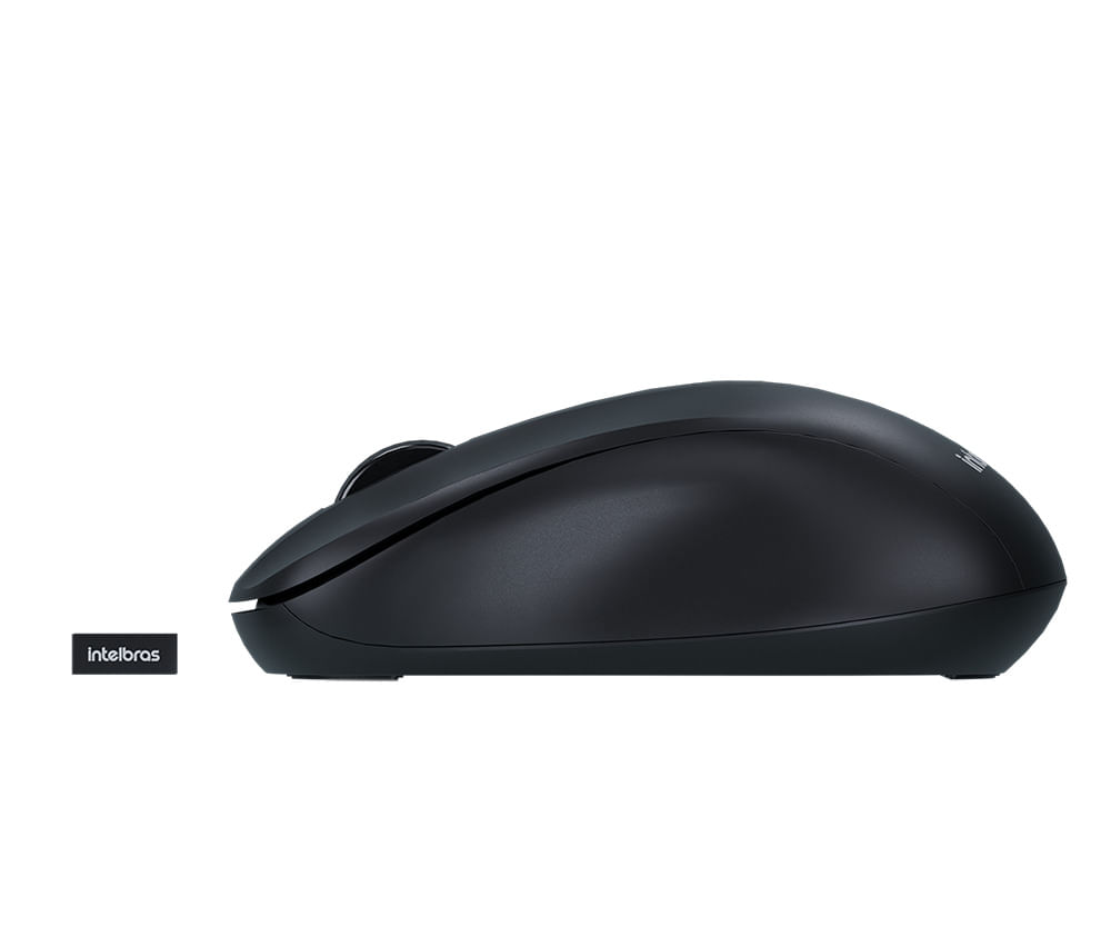 Mouse sem Fio com Click Silencioso MSI 55 Intelbras