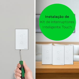Serviço de Instalação de Kit de Interruptores Inteligentes Intelbras