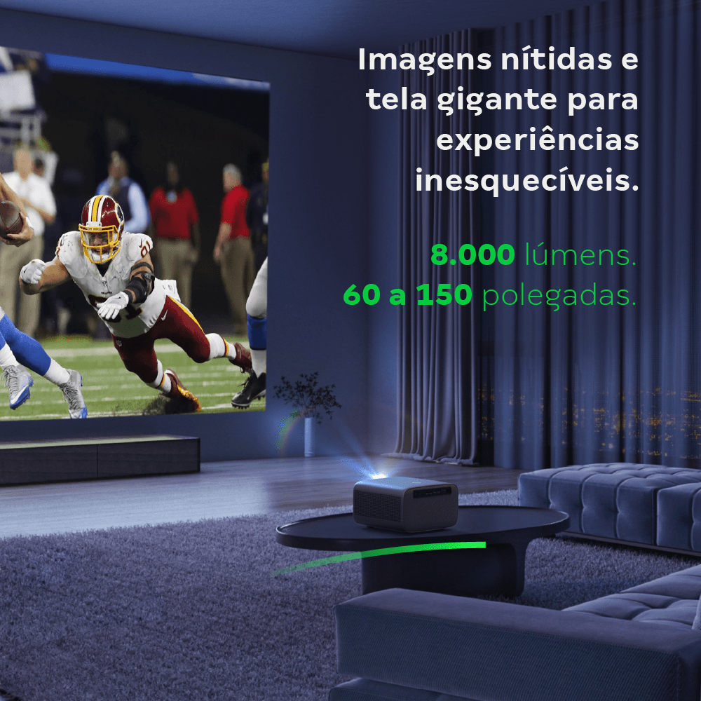 Projetor Intelbras PFL7560 Full HD 8000 Lúmens Preto