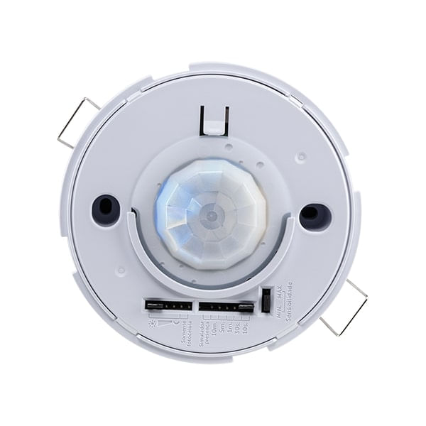 Interruptor Sensor de Presença com Fotocélula Branco ESPi 360 Intelbras
