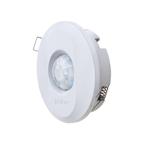 Interruptor Sensor de Presença com Fotocélula Branco ESPi 360 Intelbras