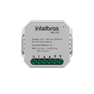 Acionador de Cortinas Wi-Fi Smart IAC 110 Intelbras