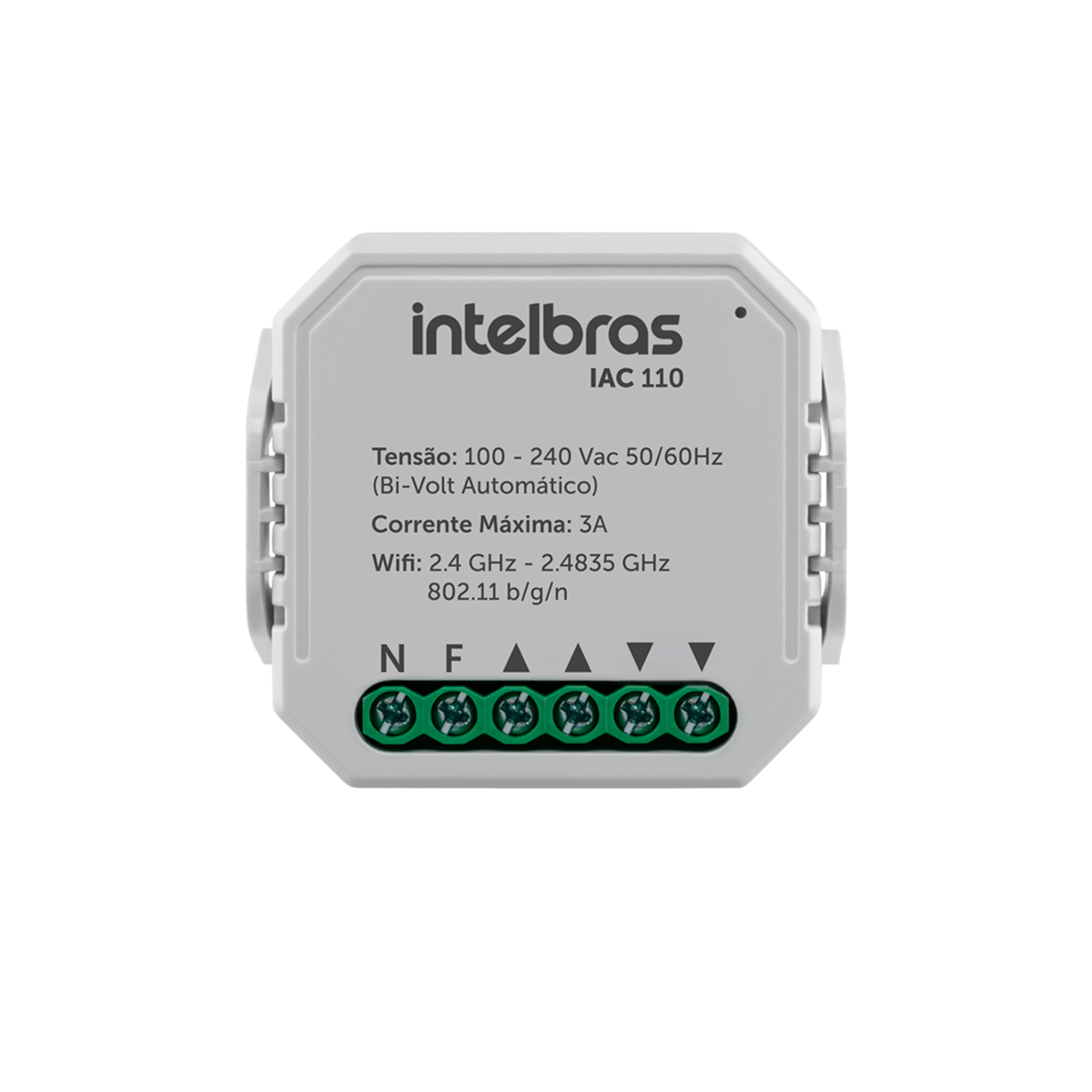Acionador de Cortinas Wi-Fi Smart IAC 110 Intelbras