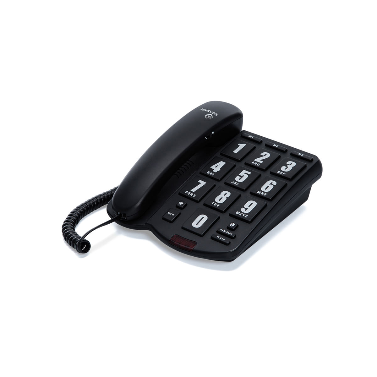 Telefone Tok Fácil com Fio e Discagem Rápida Intelbras