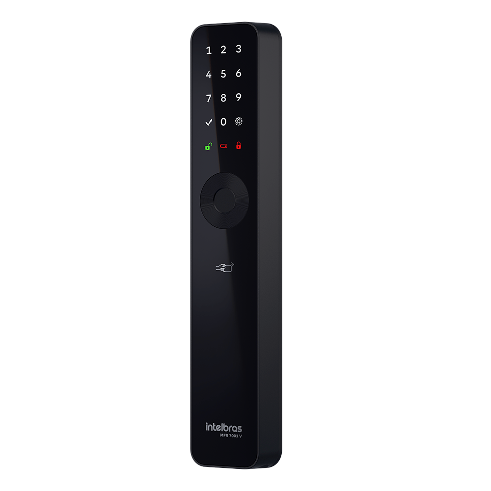 Fechadura Inteligente de Embutir sem Maçaneta MFR 7001 V Intelbras