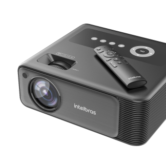 Projetor Full HD Intelbras 8700 Lúmens PFL 6520 Preto