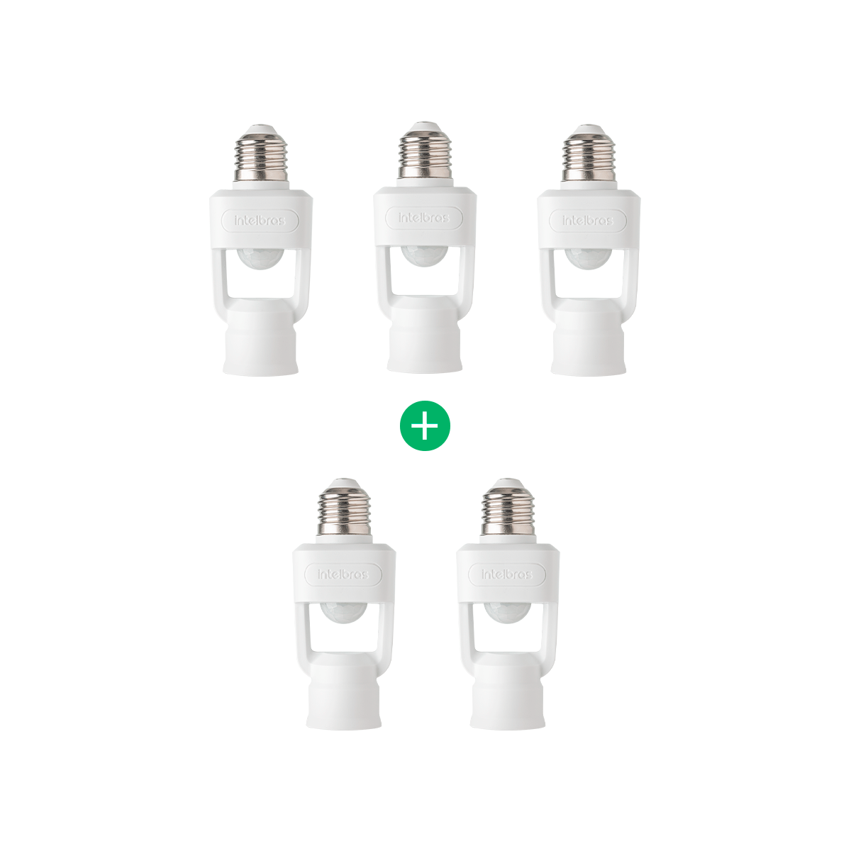 Kit Sensor de Presença Intelbras ESPi 360 S - 5 Unidades