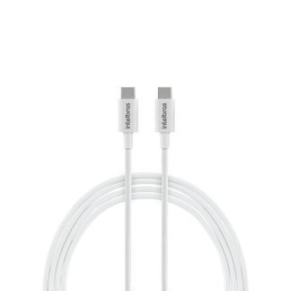 Cabo USB-C para USB-C de 1,2m em PVC EUCC 12PB Intelbras