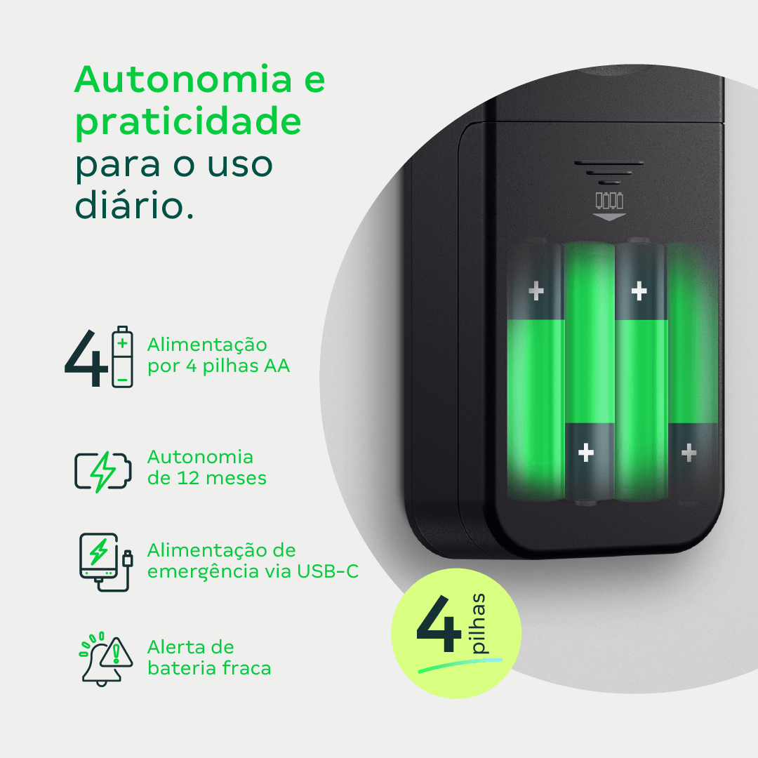 Fechadura Digital de Sobrepor FR 101 V Intelbras