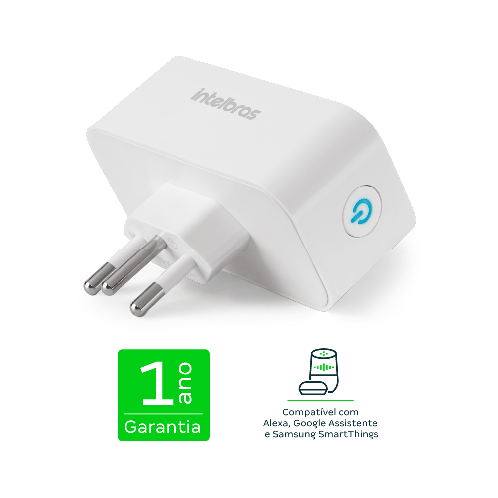 Tomada Inteligente Wi-Fi 10A ETW 3001 Intelbras
