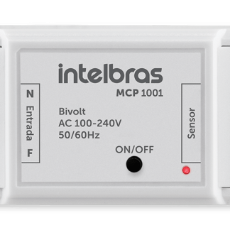 Acionador de Portão Wi-Fi Compatível com Alexa MCP 1001 Branco Intelbras
