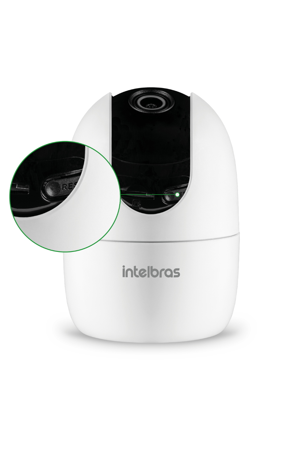 Câmera Inteligente Visão 360° Intelbras iM4 Resolução 3MP