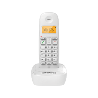 Telefone sem Fio com Identificador e Display Luminoso TS 7510 Branco Intelbras