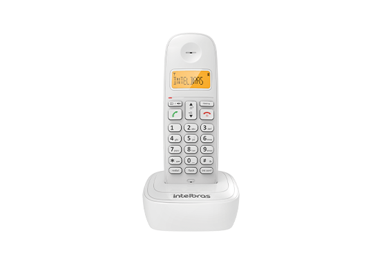 Telefone sem Fio com Identificador e Display Luminoso TS 7510 Branco Intelbras