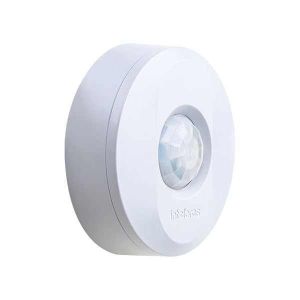 Interruptor Sensor de Presença com Fotocélula Branco ESPi 360 Intelbras