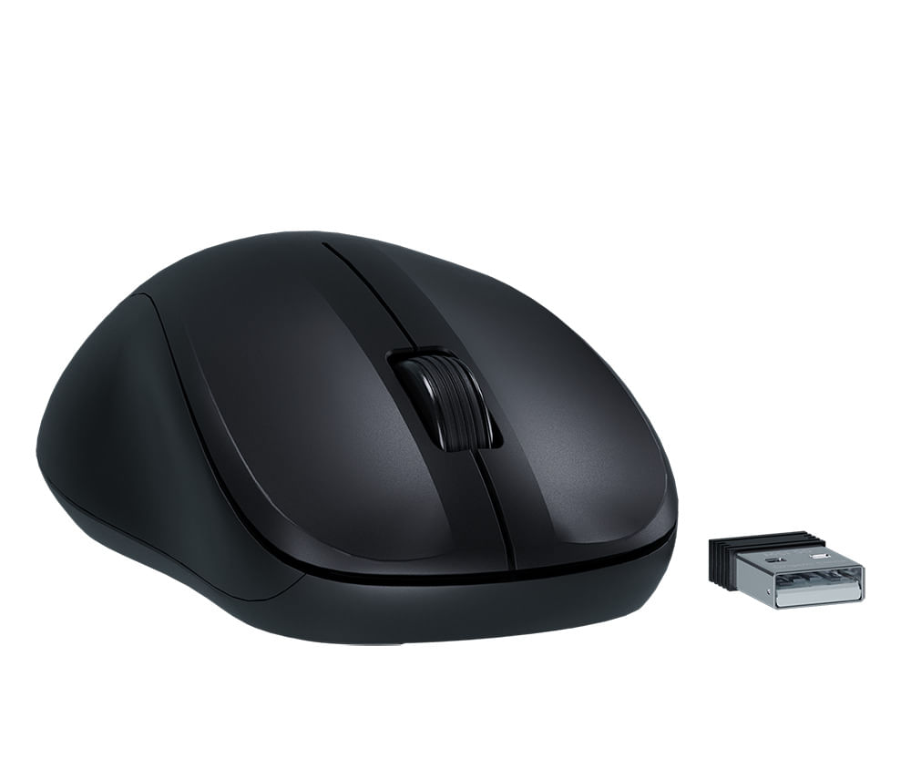 Mouse sem Fio com Click Silencioso MSI 55 Intelbras