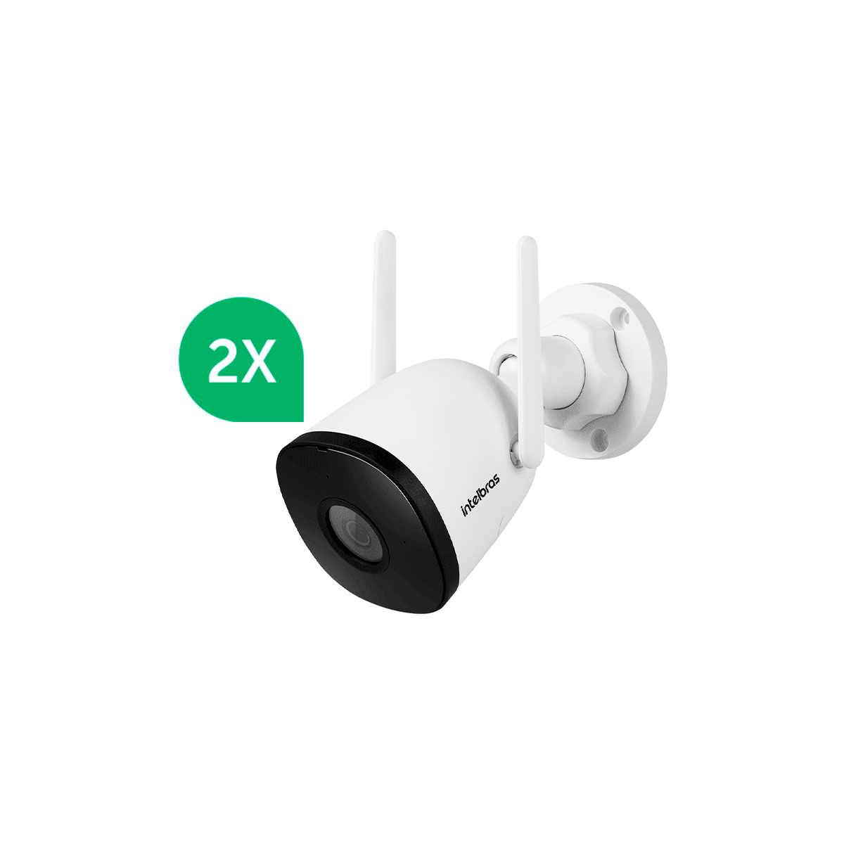 Kit Câmera Inteligente Intelbras IM5 SC - 2 unidades