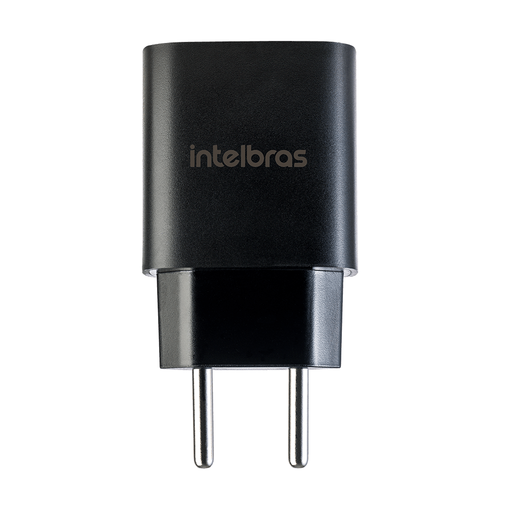 Carregador USB EC1 Fast Preto Intelbras