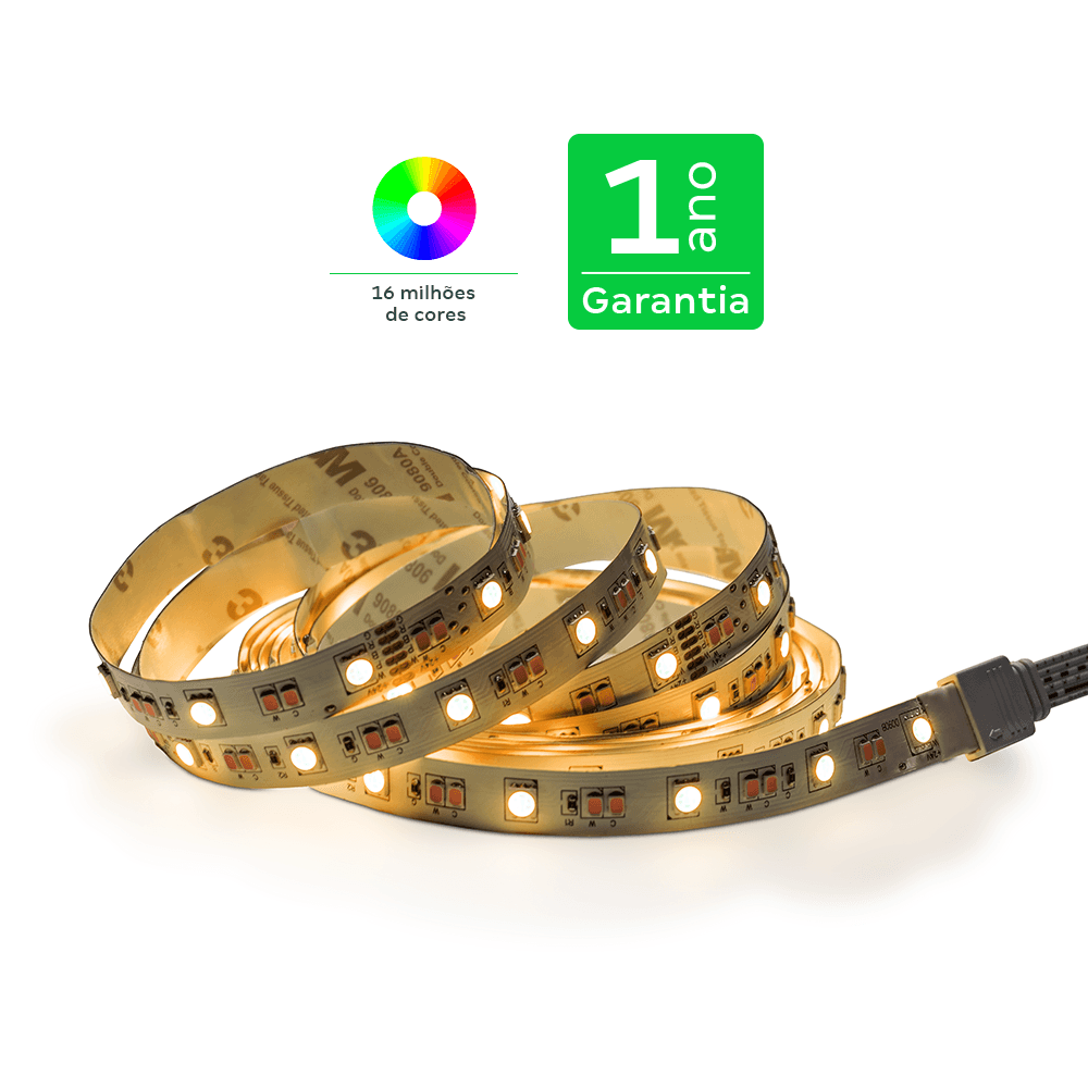 Fita Led Inteligente Wi-Fi RGB 3metros EFLS 6030 Intelbras