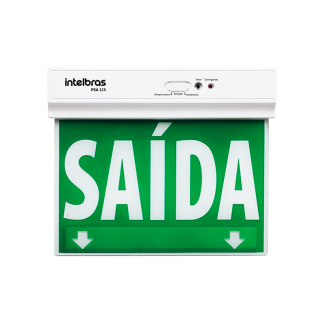 Placa de Sinalização Sempre Acesa Intelbras PSA 125 Face Única