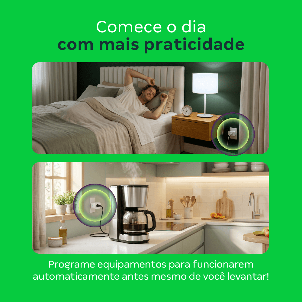 Tomada Inteligente Wi-Fi 10A ETW 3001 Intelbras