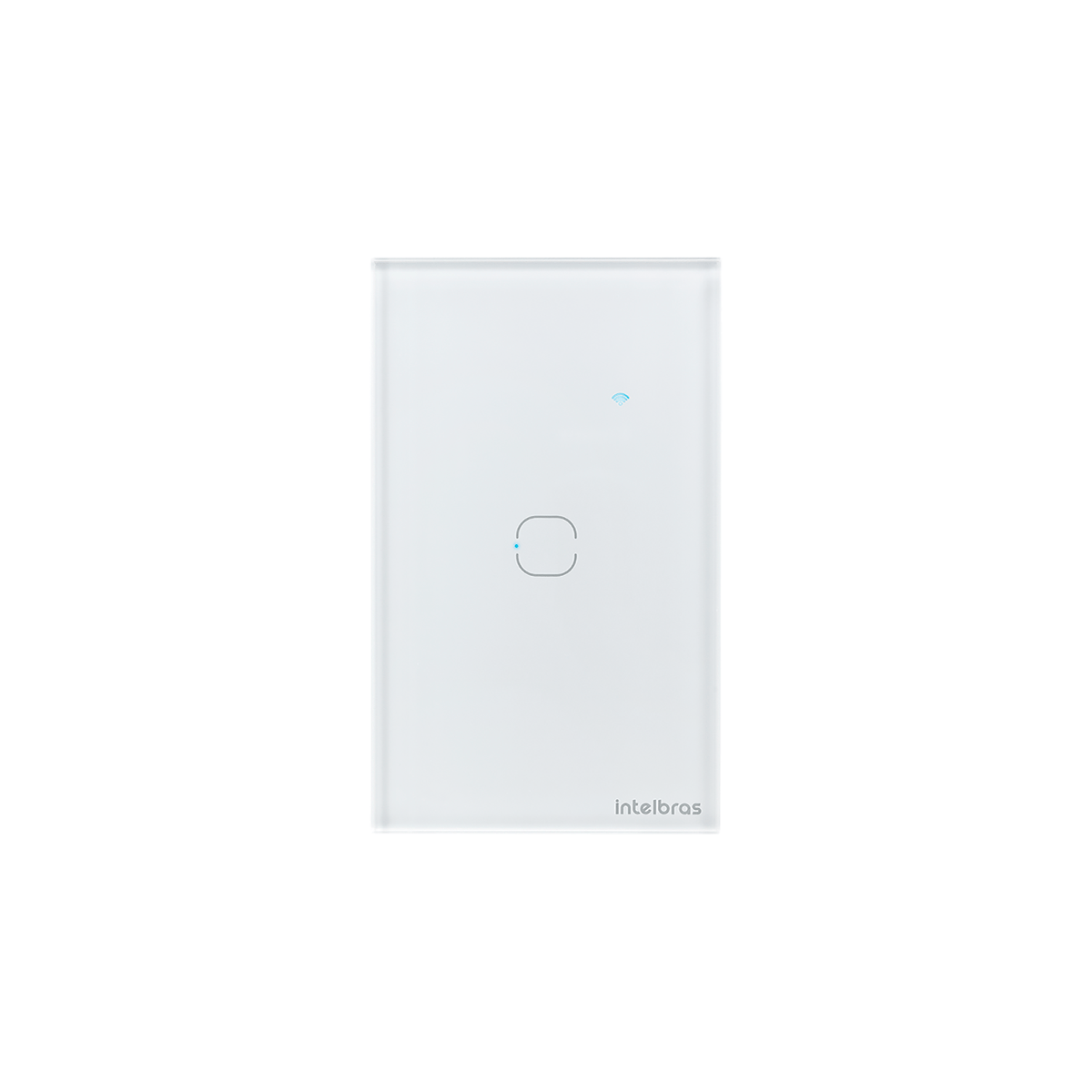 Interruptor Inteligente Touch Wi-Fi 1 Tecla EWS 1001 Branco Intelbras