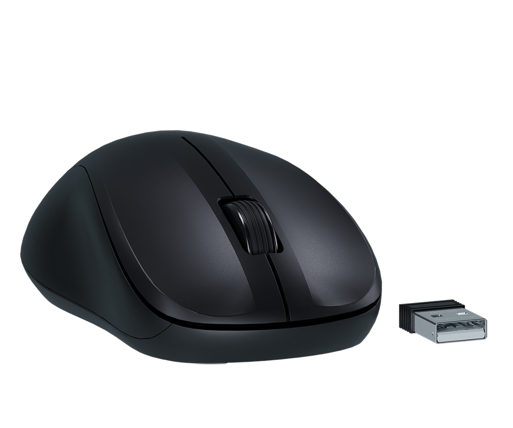 Mouse Intelbras MSI55 Sem Fio Preto