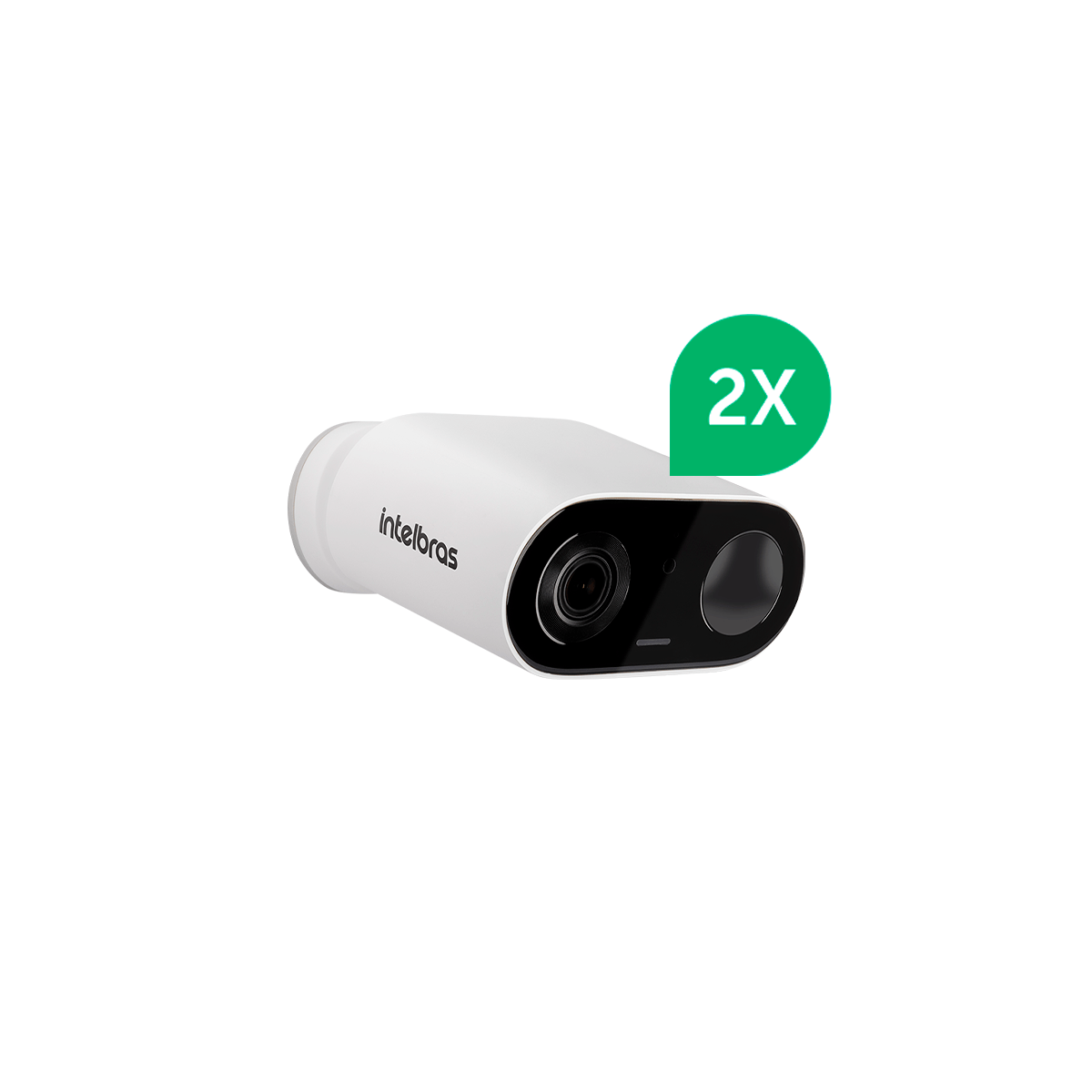 Kit Câmera Inteligente Wi-fi A Bateria Im8 Intelbras - 2 unidades