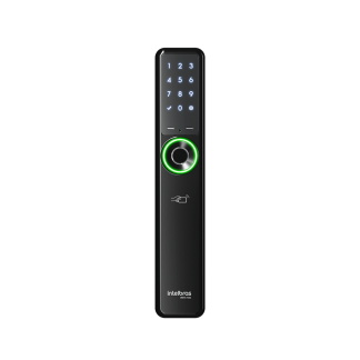 Fechadura Inteligente sem Maçaneta MFR 7001 de Embutir Intelbras