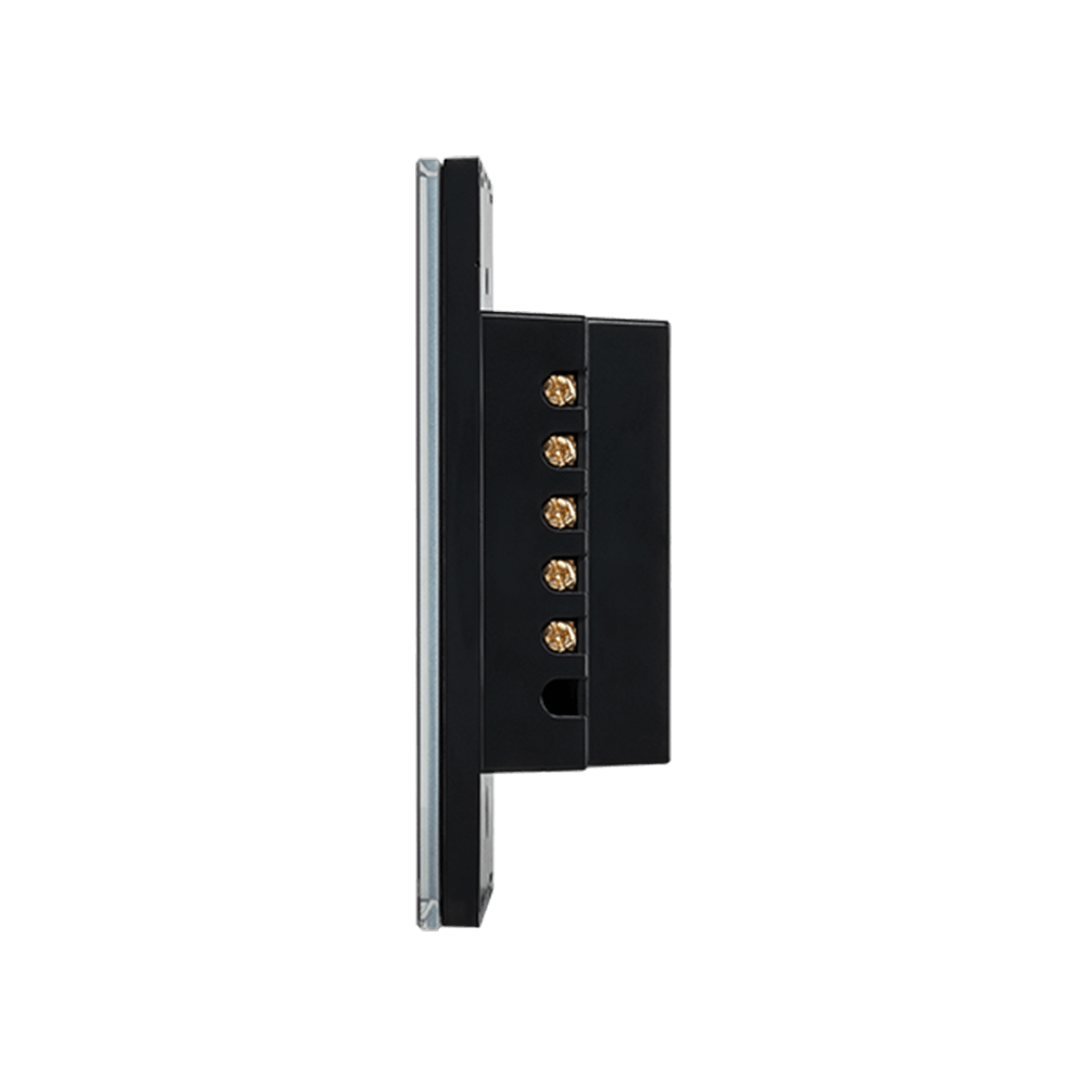 Interruptor inteligente Wi-Fi Touch Smart Zigbee 3 teclas Preto EZS 1003 Intelbras