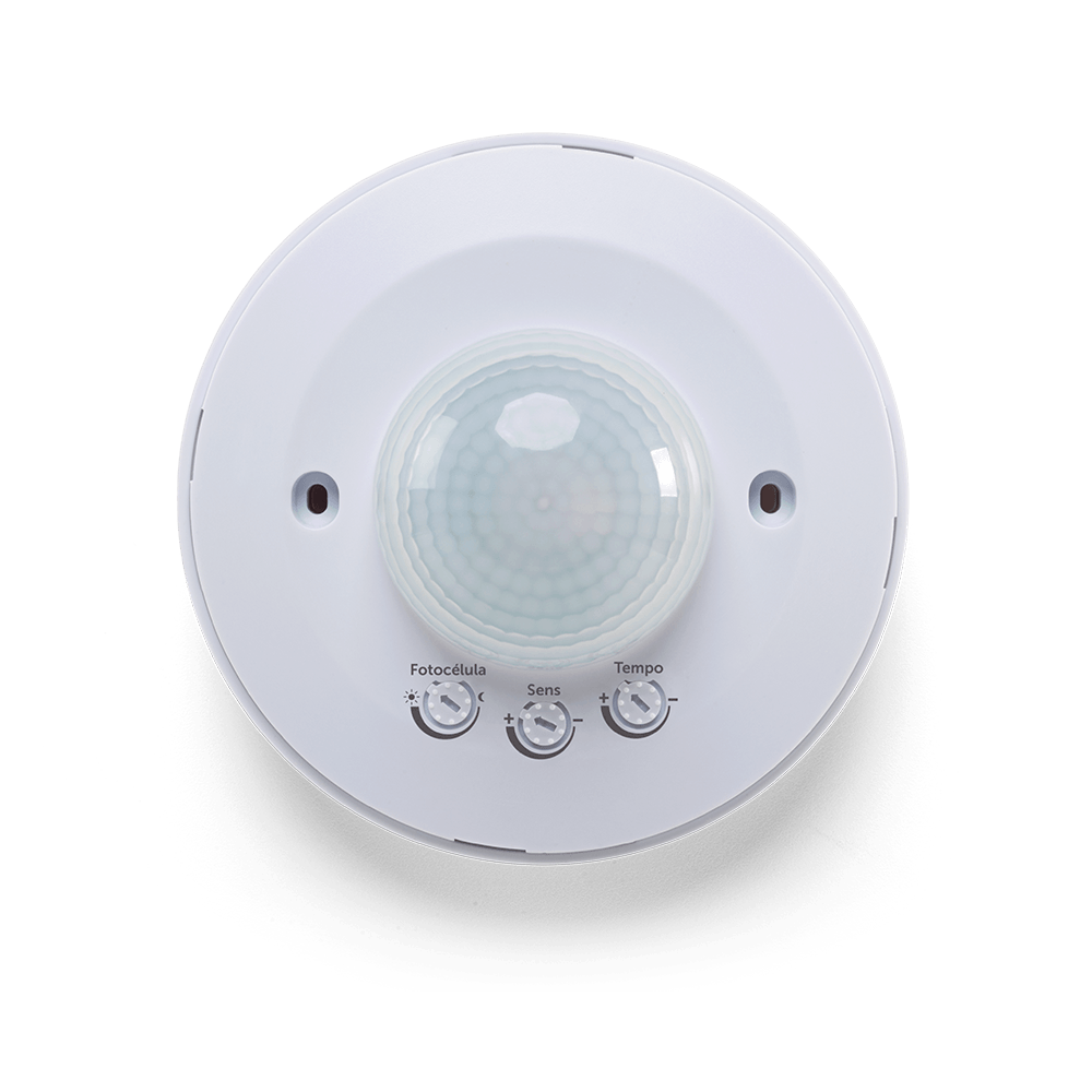 Sensor de Presença para iluminação ESP 360+ de sobrepor Intelbras