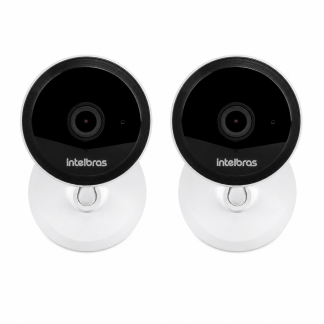 Kit Câmera Inteligente Interna iM1 2MP Intelbras - 2 unidades