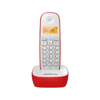 Telefone sem Fio com Identificador e Display Luminoso TS 7510 Vermelho Intelbras