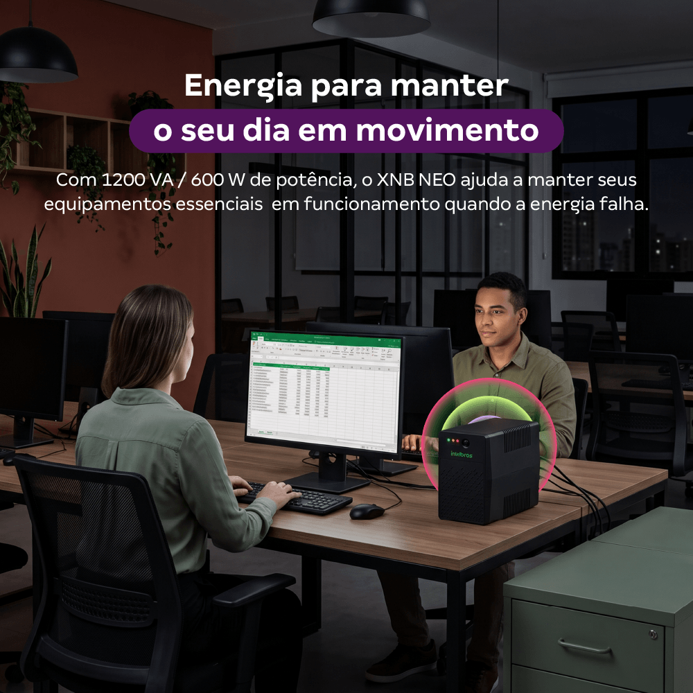 Nobreak XNB NEO 1200VA Bivolt Intelbras