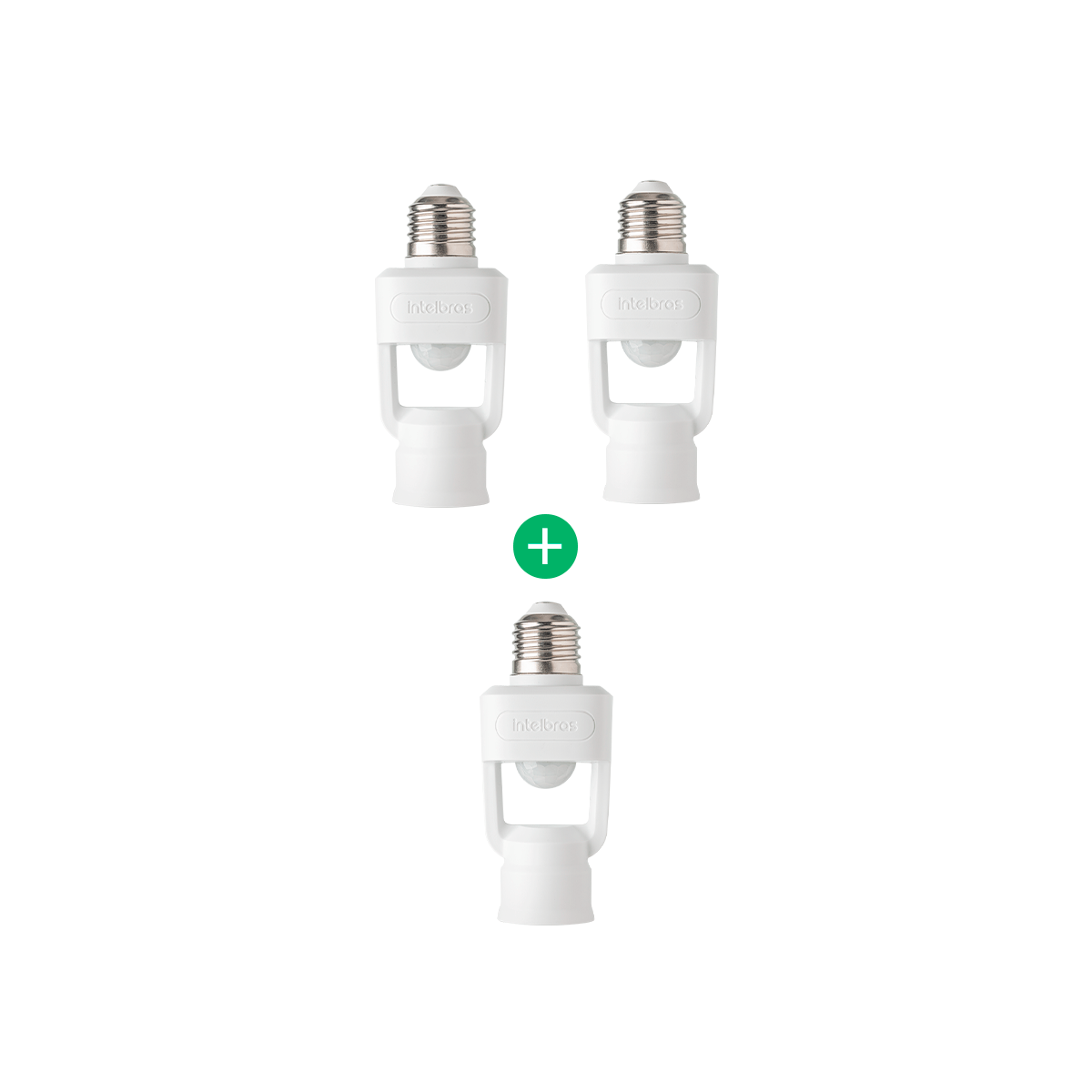 Kit Sensor de Presença Intelbras ESPi 360 S - 3 Unidades