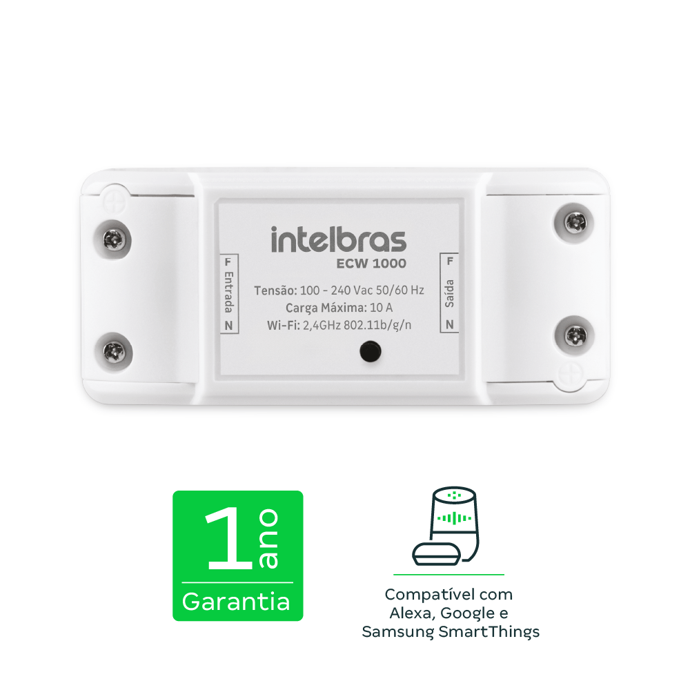 Controlador Smart WI-FI para Ambientes ECW 1000 Intelbras