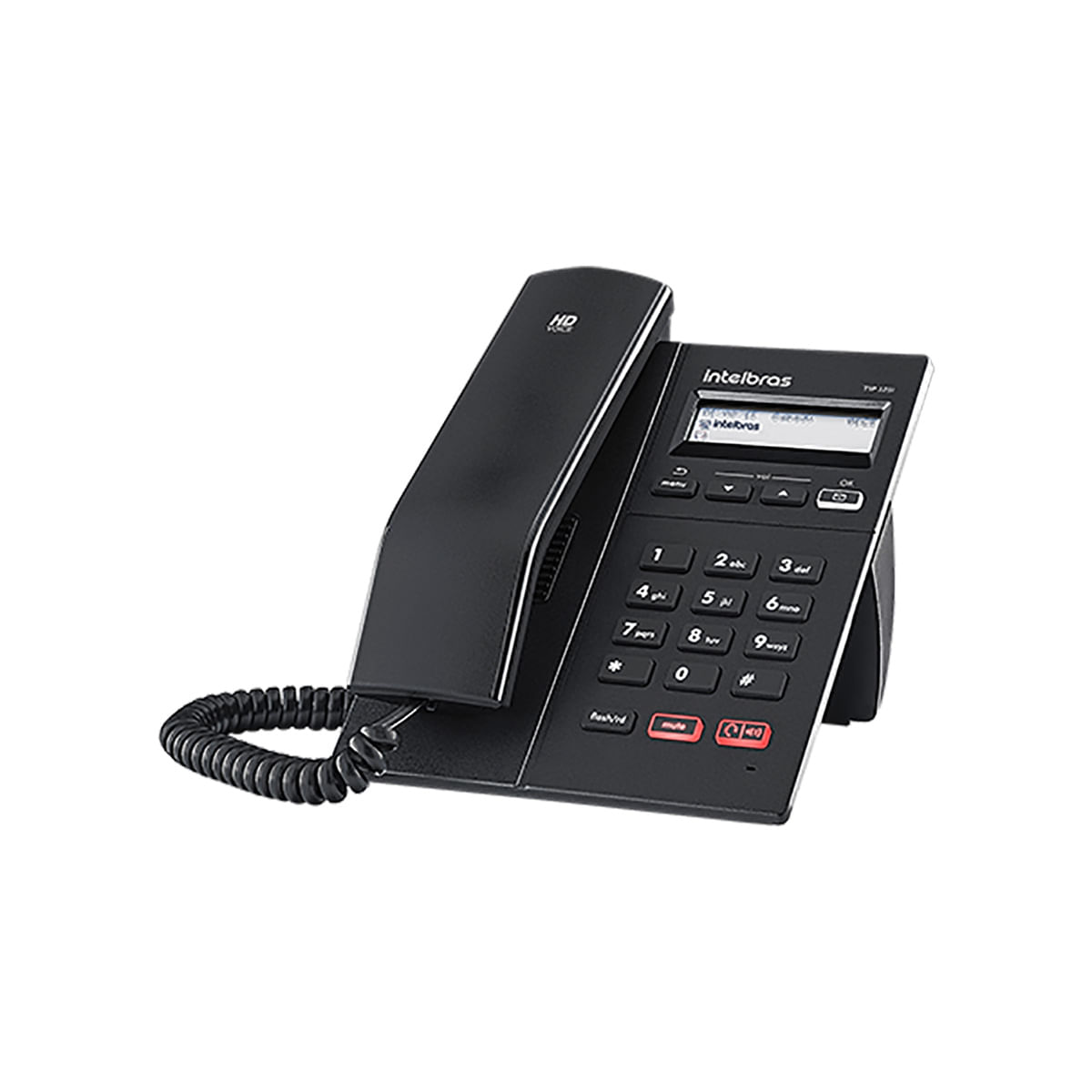 Telefone com Tecnologia IP TIP 125i Preto Intelbras