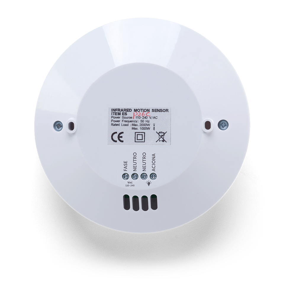 Sensor de Presença para iluminação ESP 360+ de sobrepor Intelbras