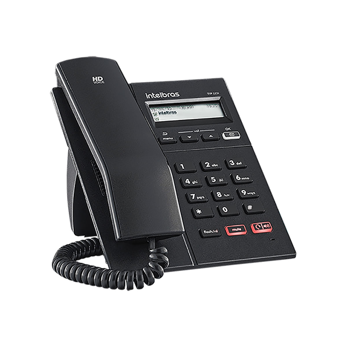 Telefone com Tecnologia IP TIP 125i Preto Intelbras