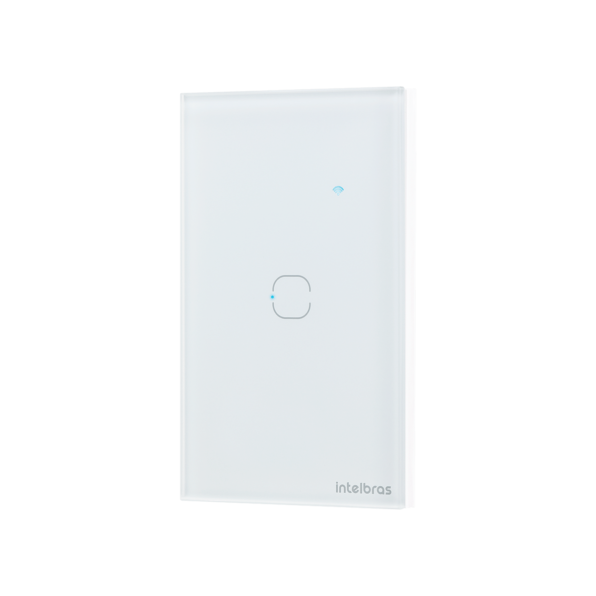 Interruptor Touch Inteligente Zigbee 1 Tecla EZS 1001 Branco Intelbras