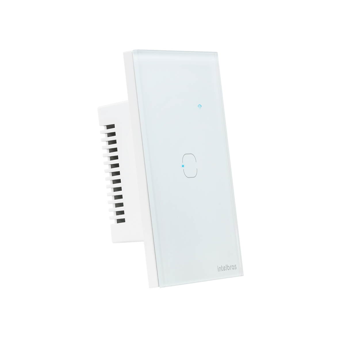 Interruptor Inteligente Touch Wi-Fi 1 Tecla EWS 1001 Branco Intelbras