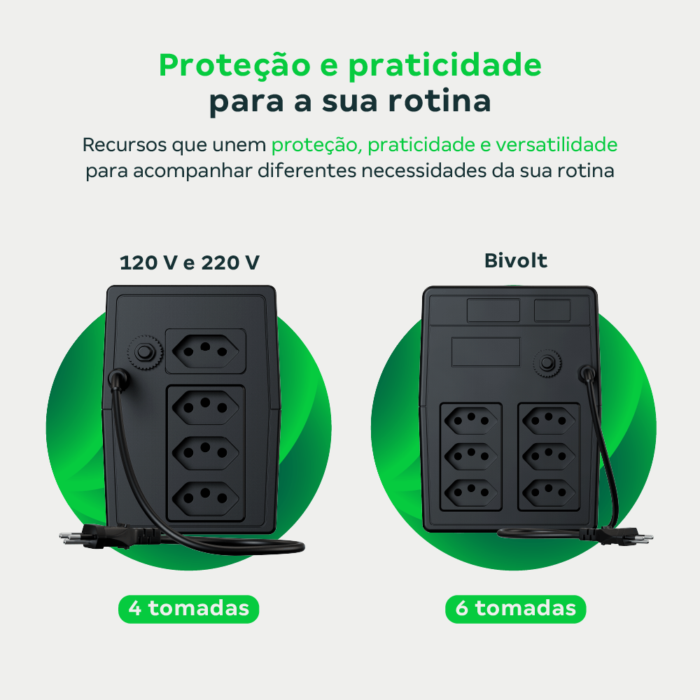 Nobreak XNB NEO 800VA-Bivolt Intelbras