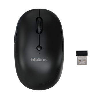 Mouse Sem Fio Intelbras MSI100 Clique Silencioso